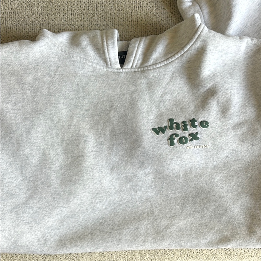 White Fox hoodie limited edition size s/m